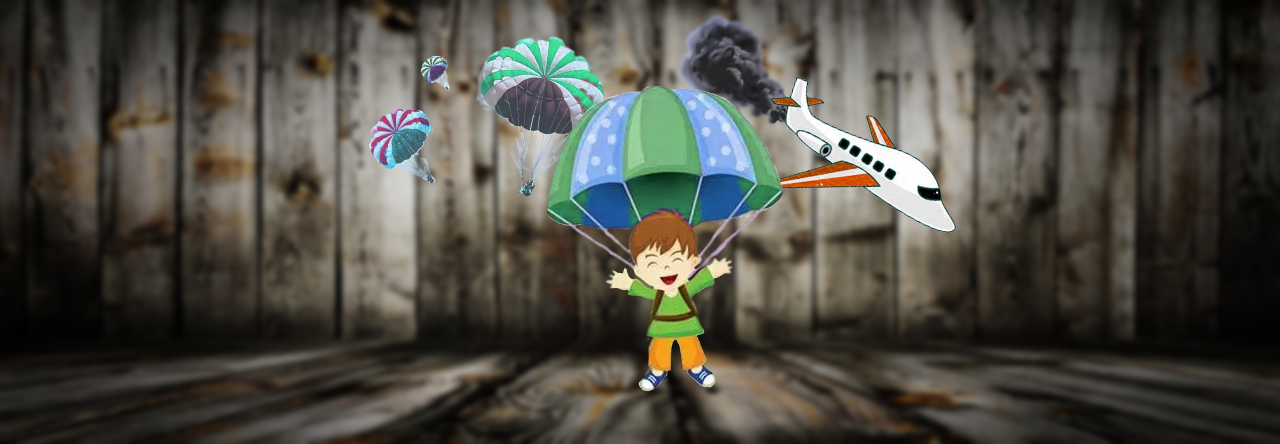 The Parachutes On The Plane