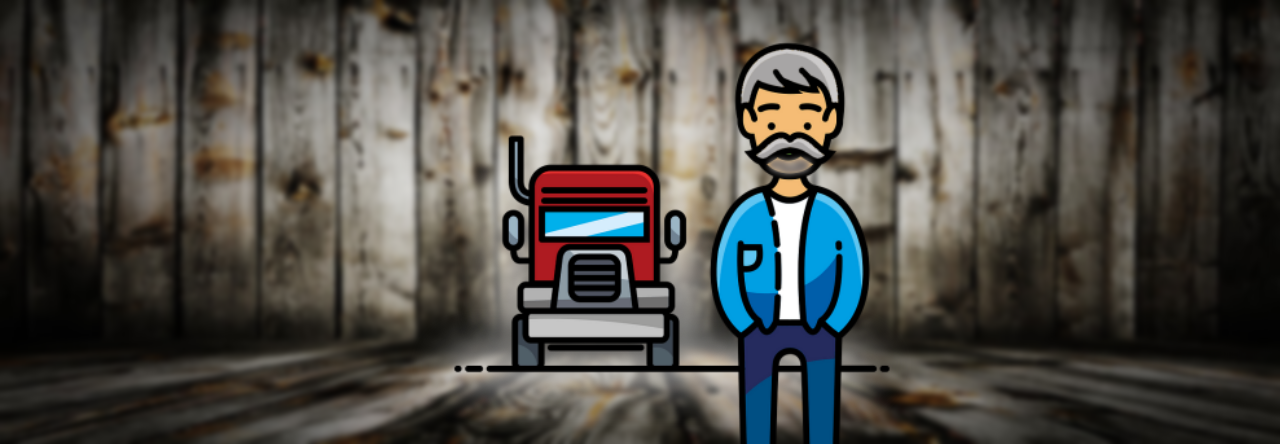 The Old Man at The Truck Stop