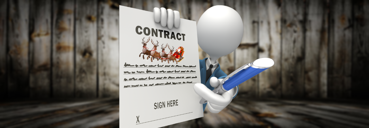 Politically Correct Christmas Contract