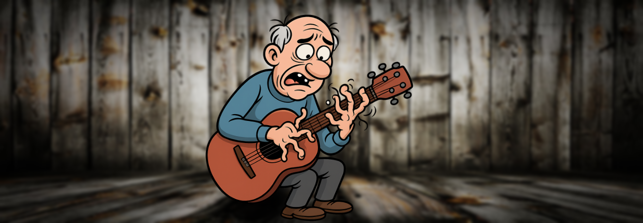 Learning To Play Guitar: Buzzing Chords in the Tropics