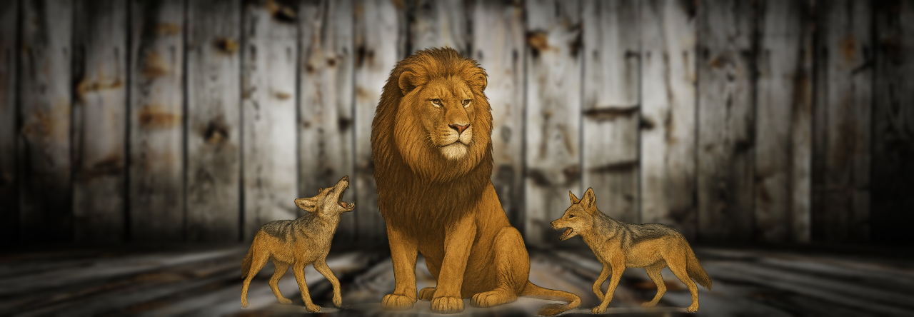 The Art of Roaring Less and Ruling More